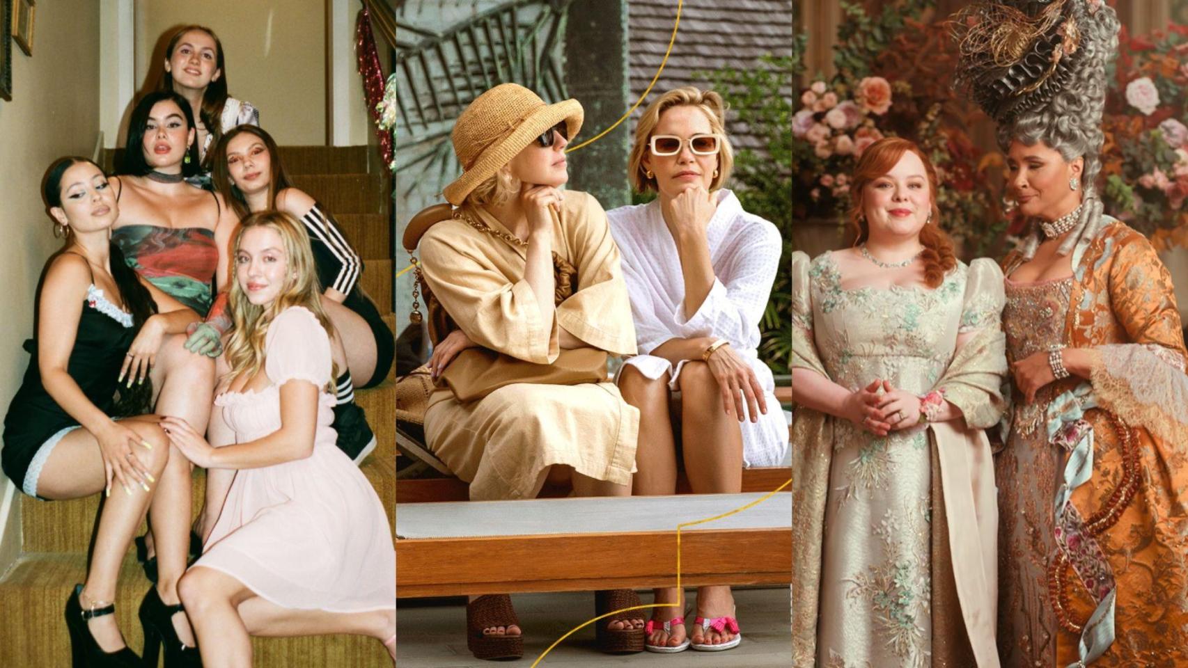 Euphoria, White Lotus y Bridgerton: del brillo al romanticismo.