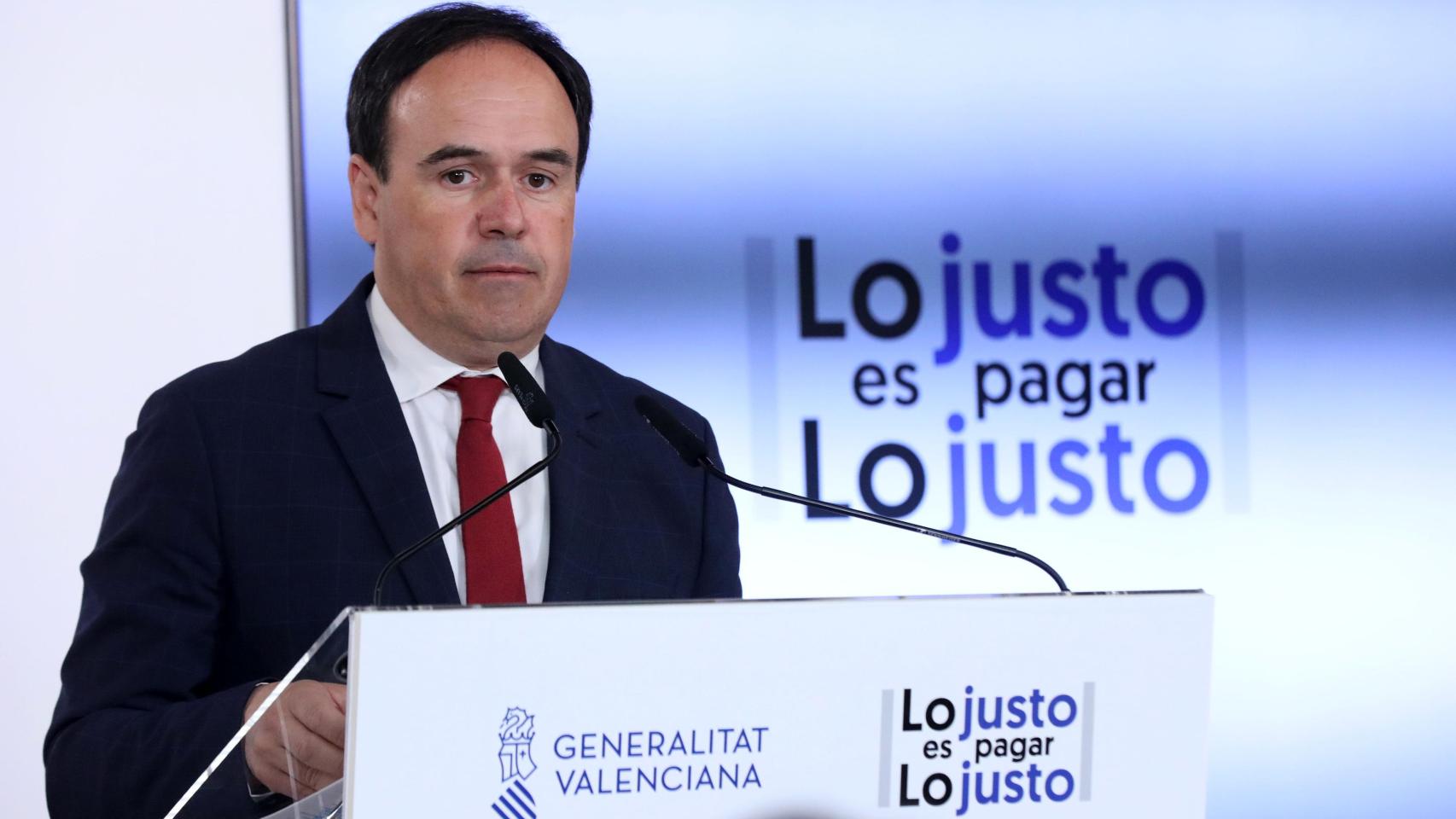 El presidente de la Generalitat Valenciana, Pérez Llorca.