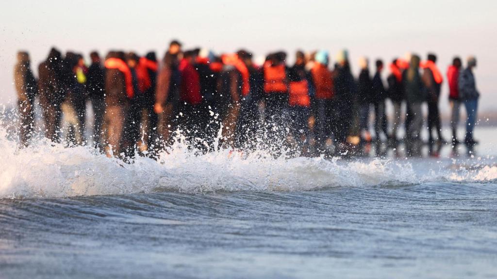 Cientos de inmigrantes tratan de cruzar la frontera con la intención de llegar a la UE.