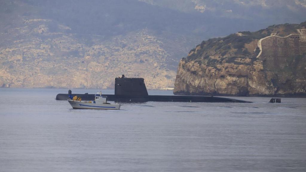 El submarino español ‘Galerna’.
