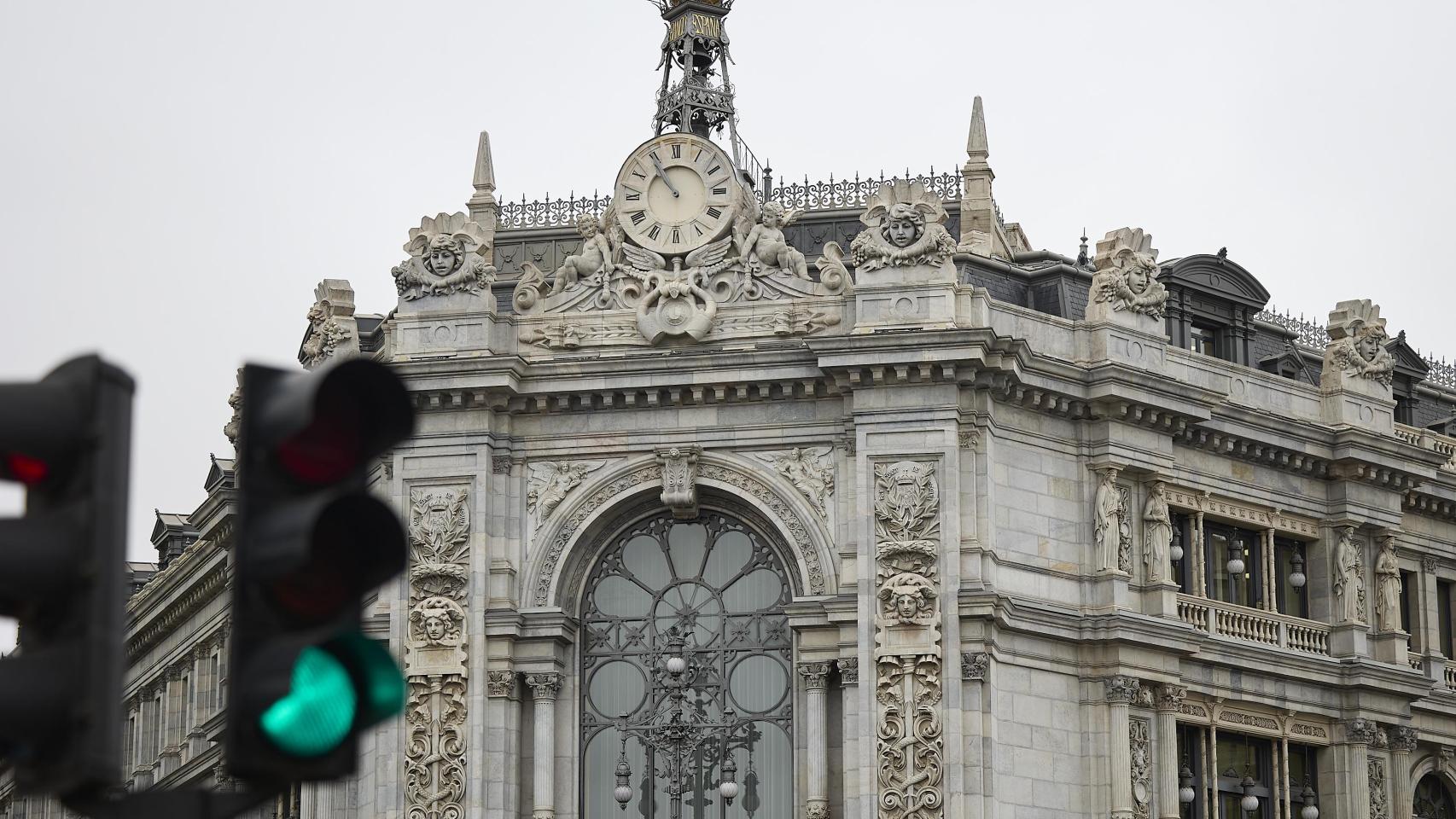 Fachada del Banco de España.