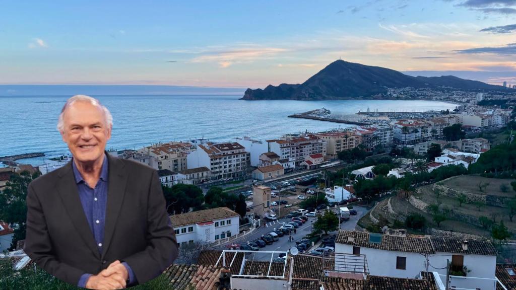 Montaje de Pedro Piqueras y una imagen de las vistas desde el casco antiguo.
