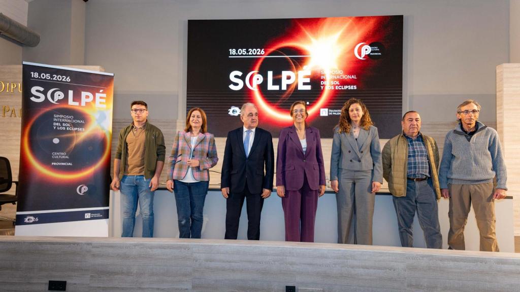 Presentación del Simposio Internacional del Sol y los Eclipses de la Diputación de Palencia con motivo del eclipse solar total del 12 de agosto de 2026
