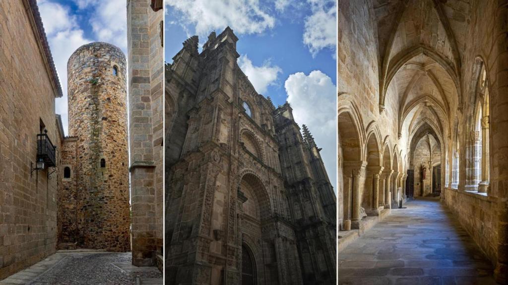 Plasencia desde diferentes puntos de vista.