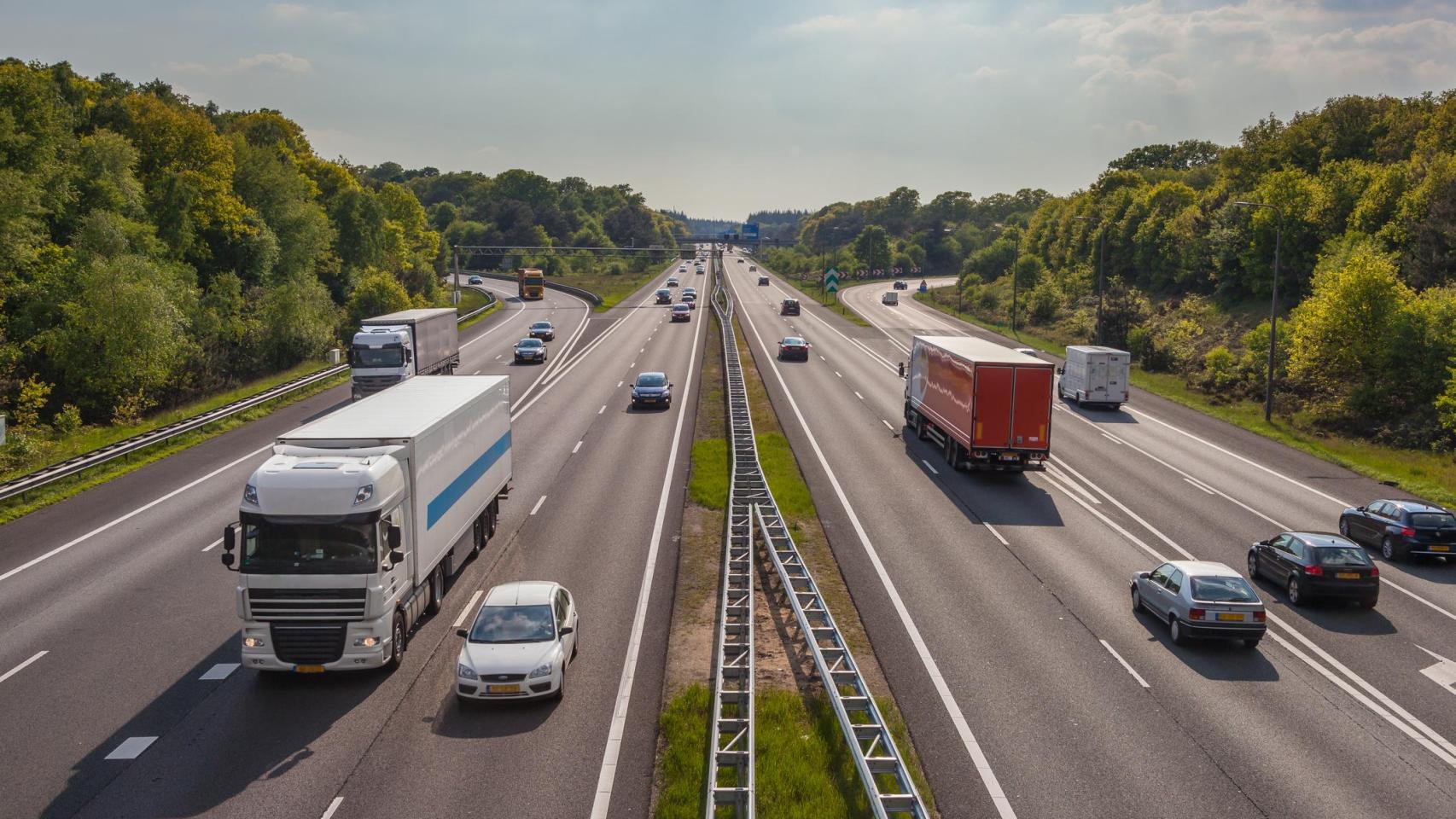 Carretera en Países Bajos.