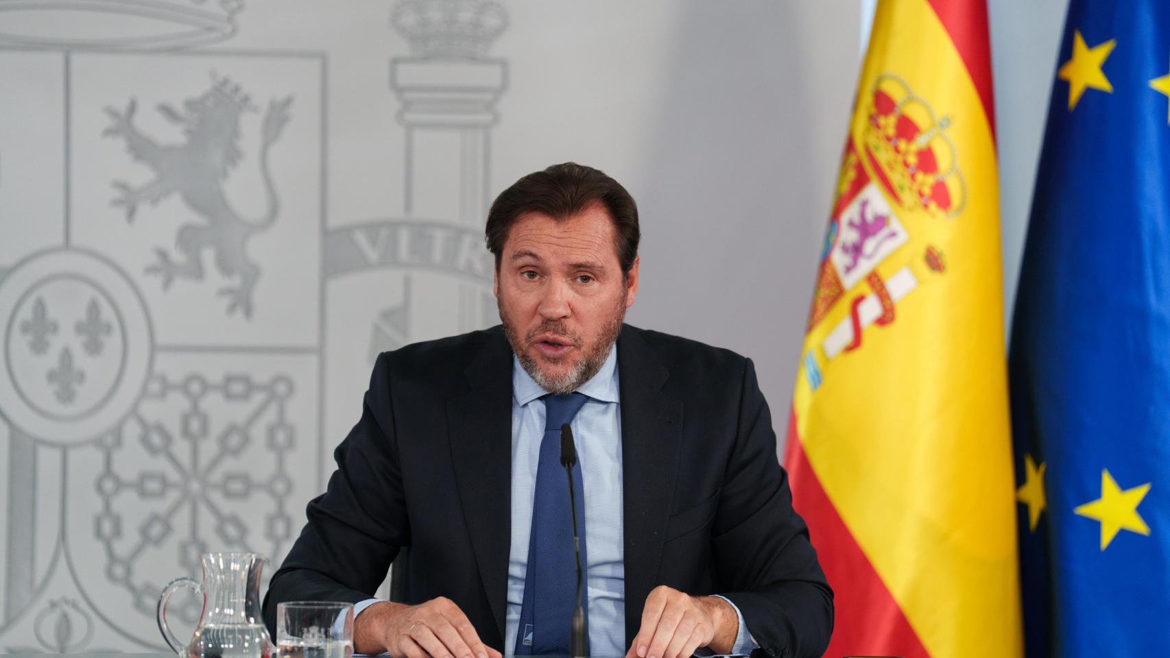 El ministro de Transportes y Movilidad Sostenible, Óscar Puente.