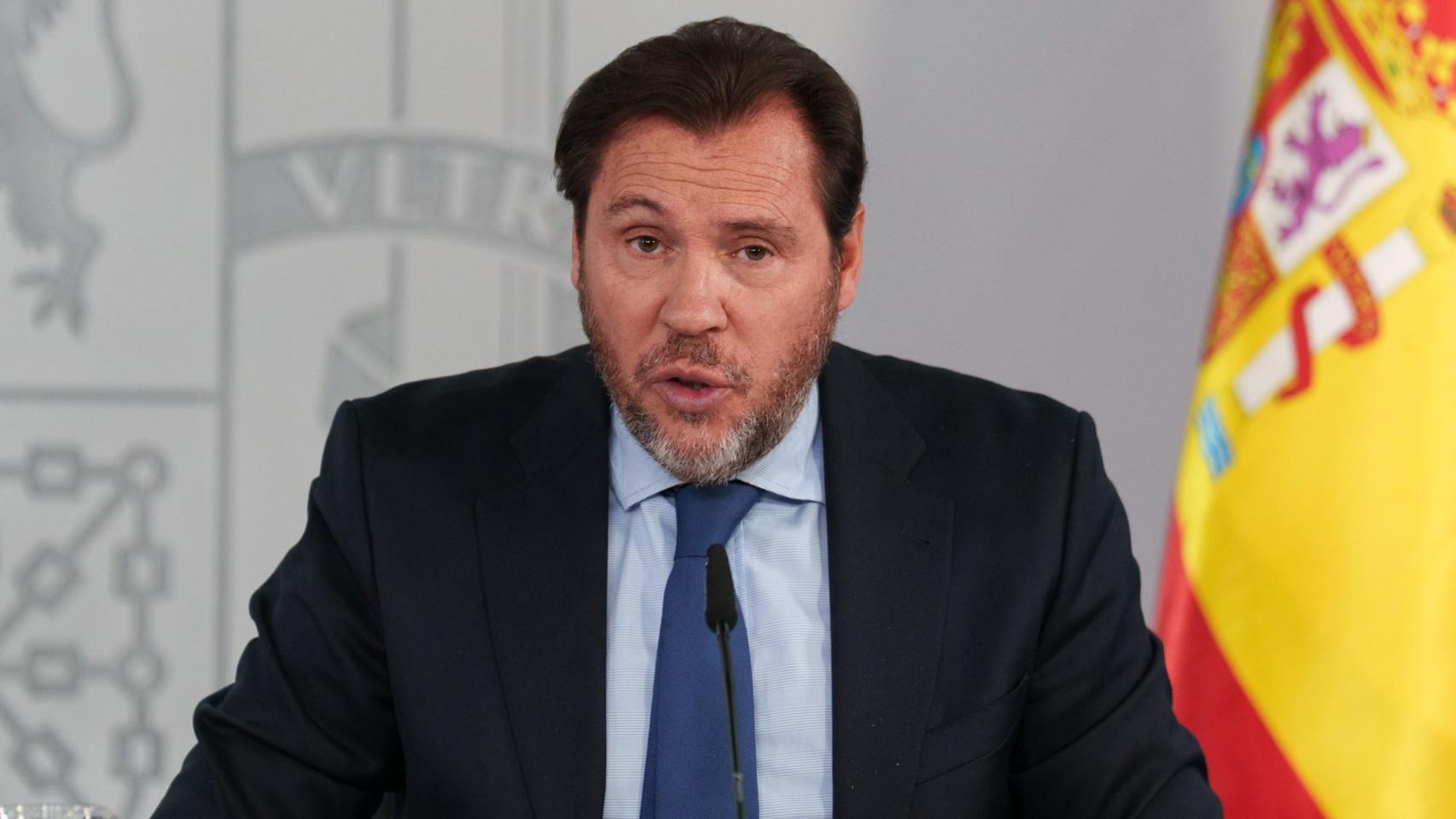 El ministro de Transportes y Movilidad Sostenible, Óscar Puente.