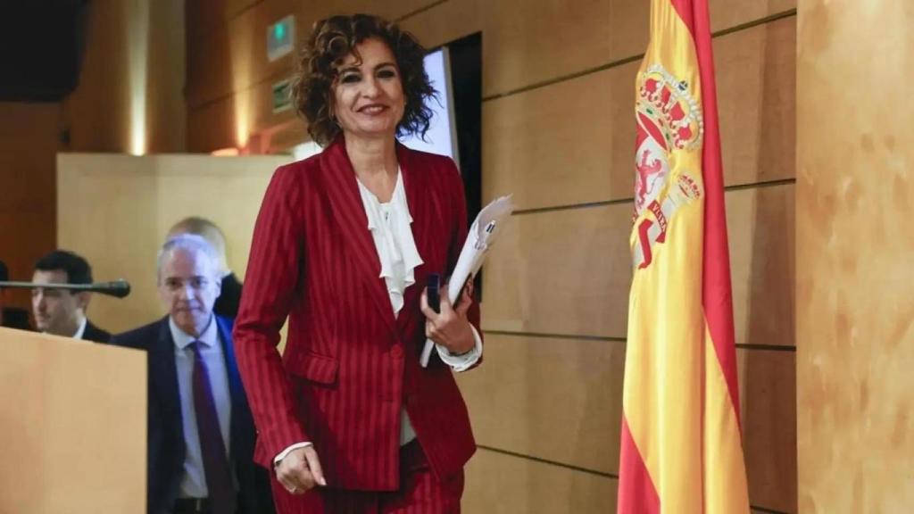 María Jesús Montero, vicepresidenta primera y ministra de Hacienda.