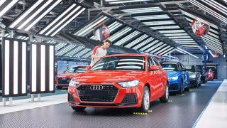 Imagen de archivo con el inicio de la producción del del Audi A1 en la planta de Seat Martorell en 2018.