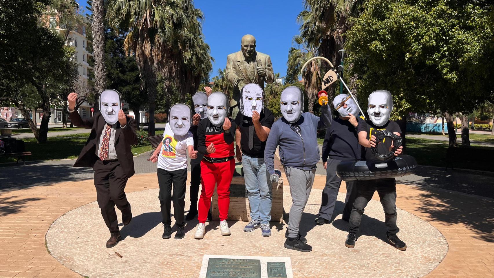 Participantes de la 'Marcha Cobarde' del próximo 20 de junio en memoria de Chiquito de la Calzada.