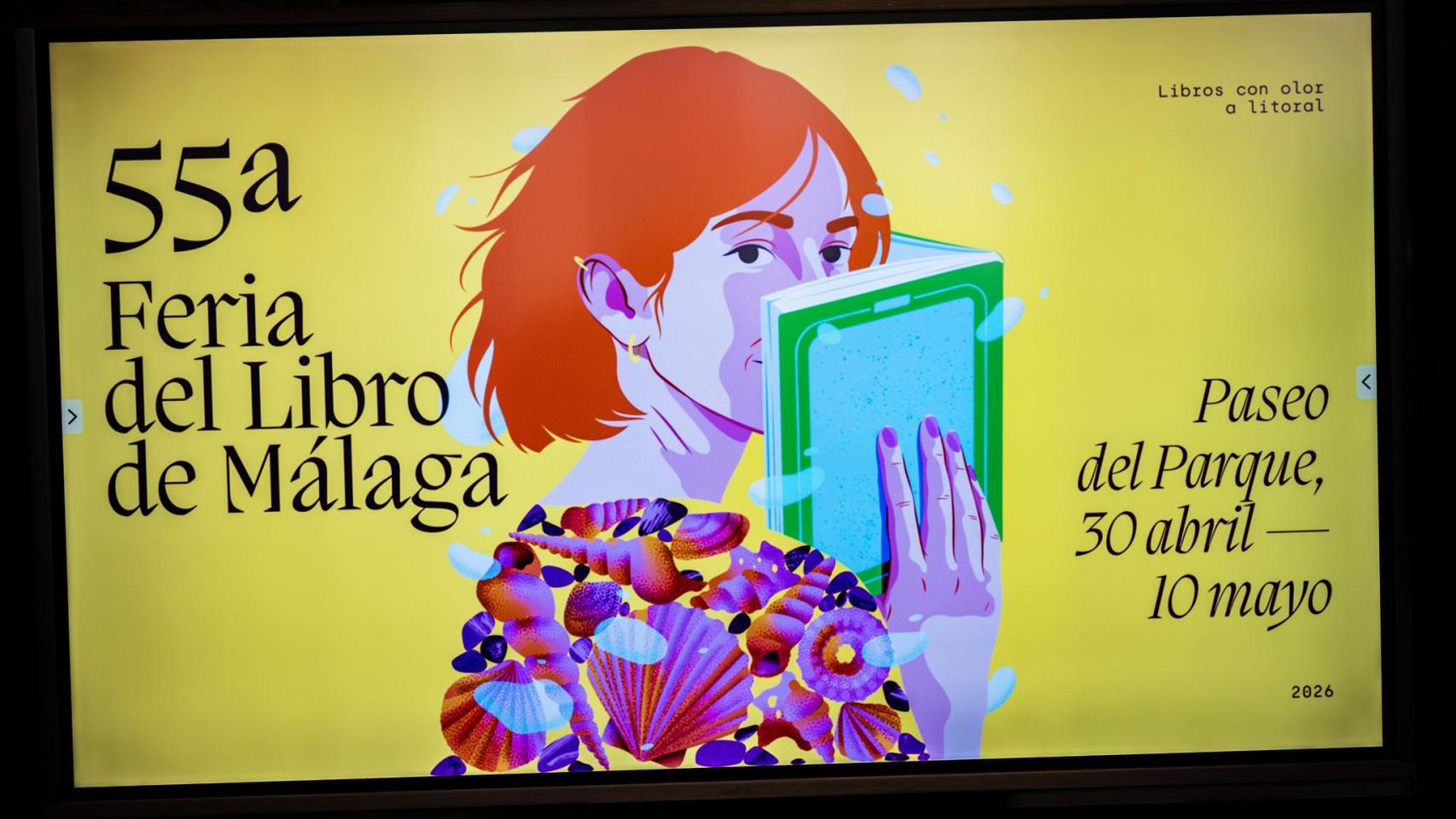 Cartel de la Feria del Libro.