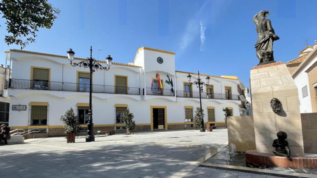 La plaza principal de Mairena del Alcor.