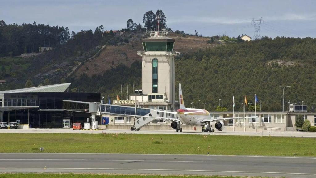 Imagen de archivo del aeropuerto de A Coruña
