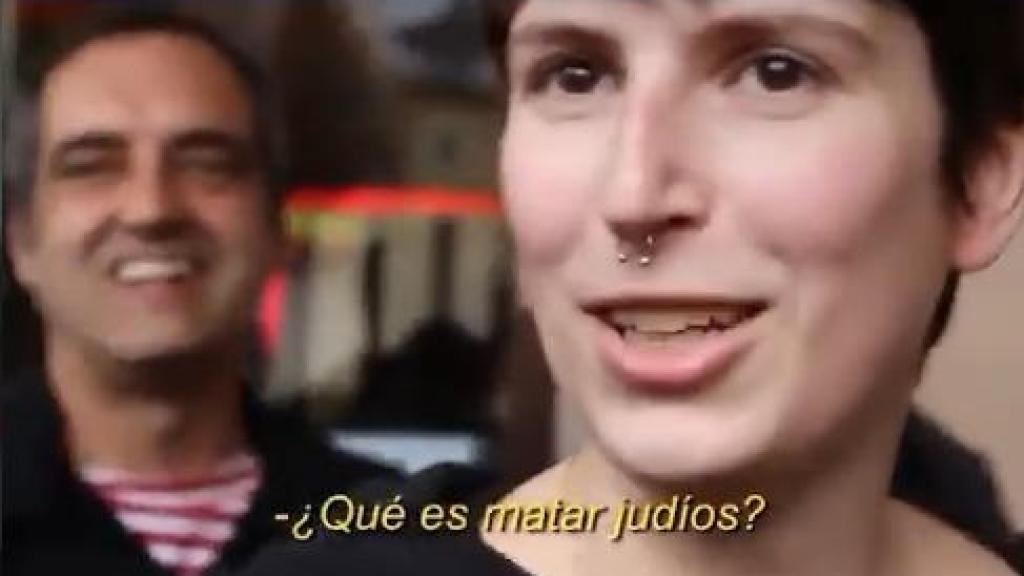 Imagen del video subido por la televisión israelí