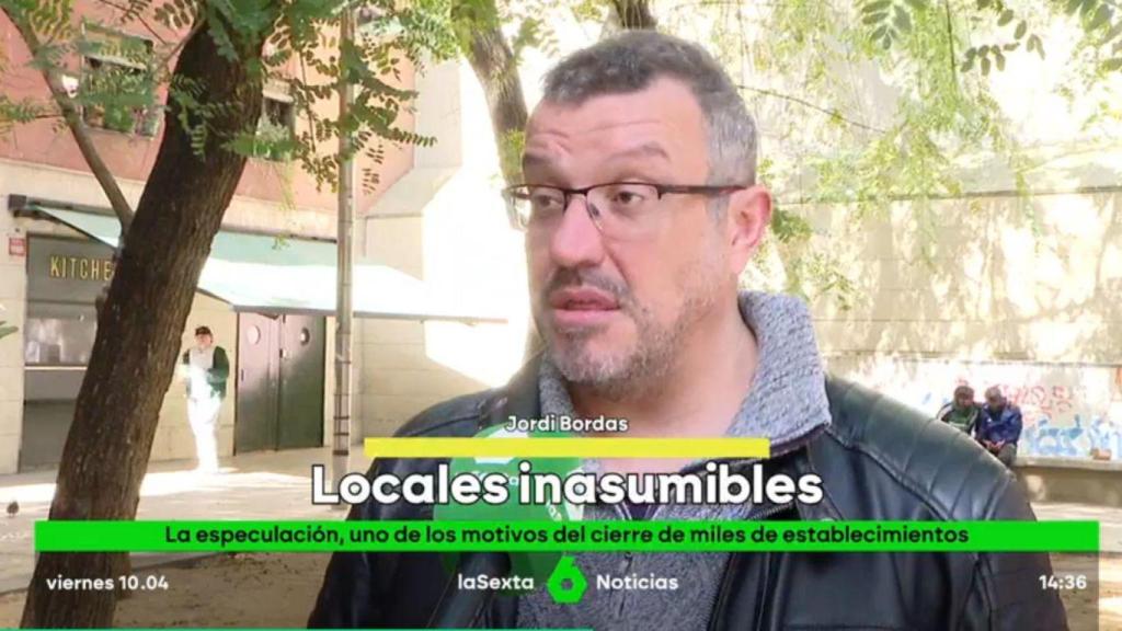 Jordi Bordas, Asociación de Comerciantes de El Raval.