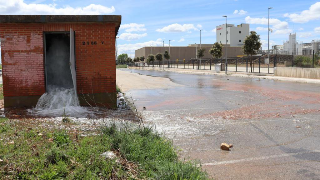 Donde se ha producido la avería en Yunquera de Henares.