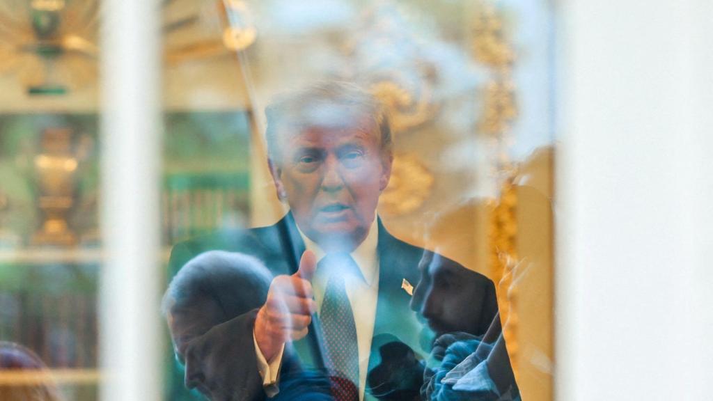 Donald Trump en el Despacho Oval el 13 de abril de 2026.