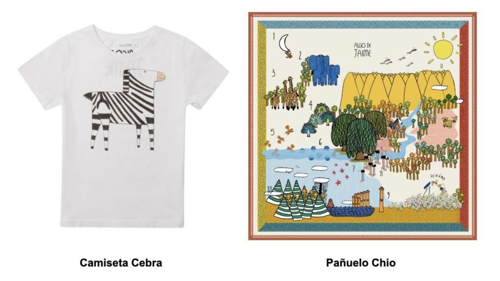 Algunos de los productos a la venta en 'Algo de Jaime'.
