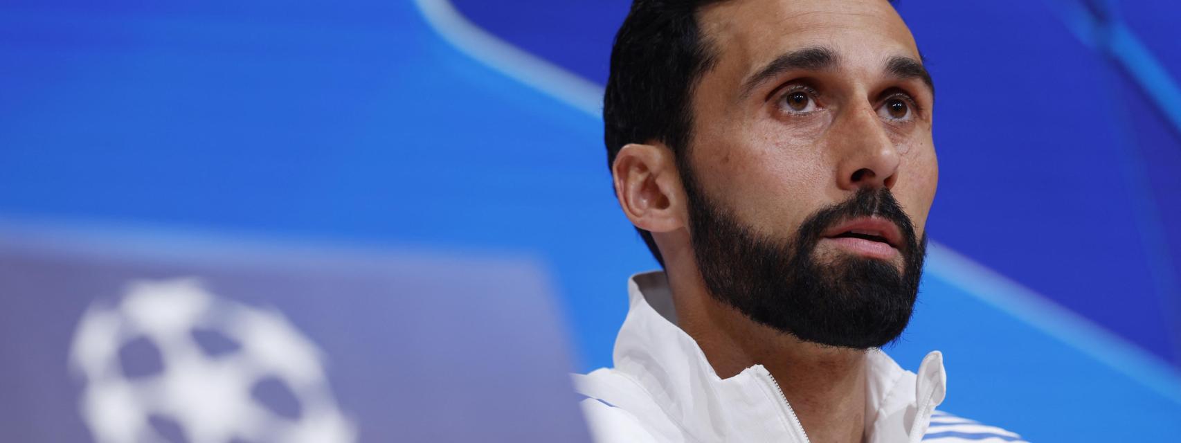Álvaro Arbeloa, en rueda de prensa.