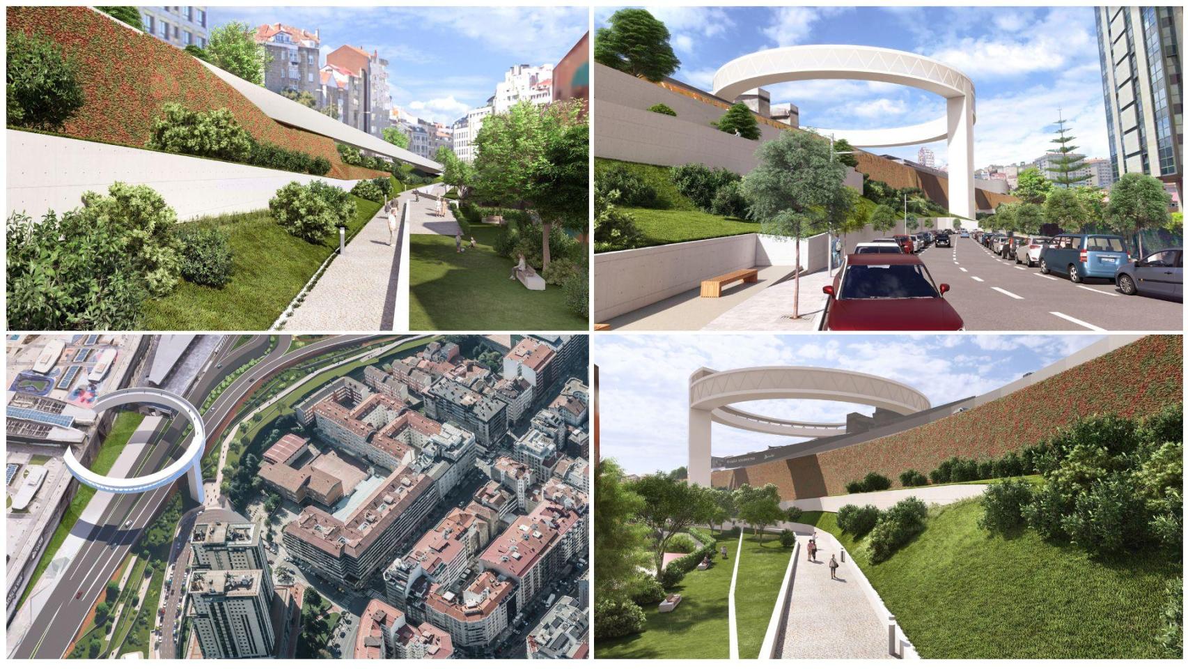 Las ideas del Concello para la humanización de la AP-9