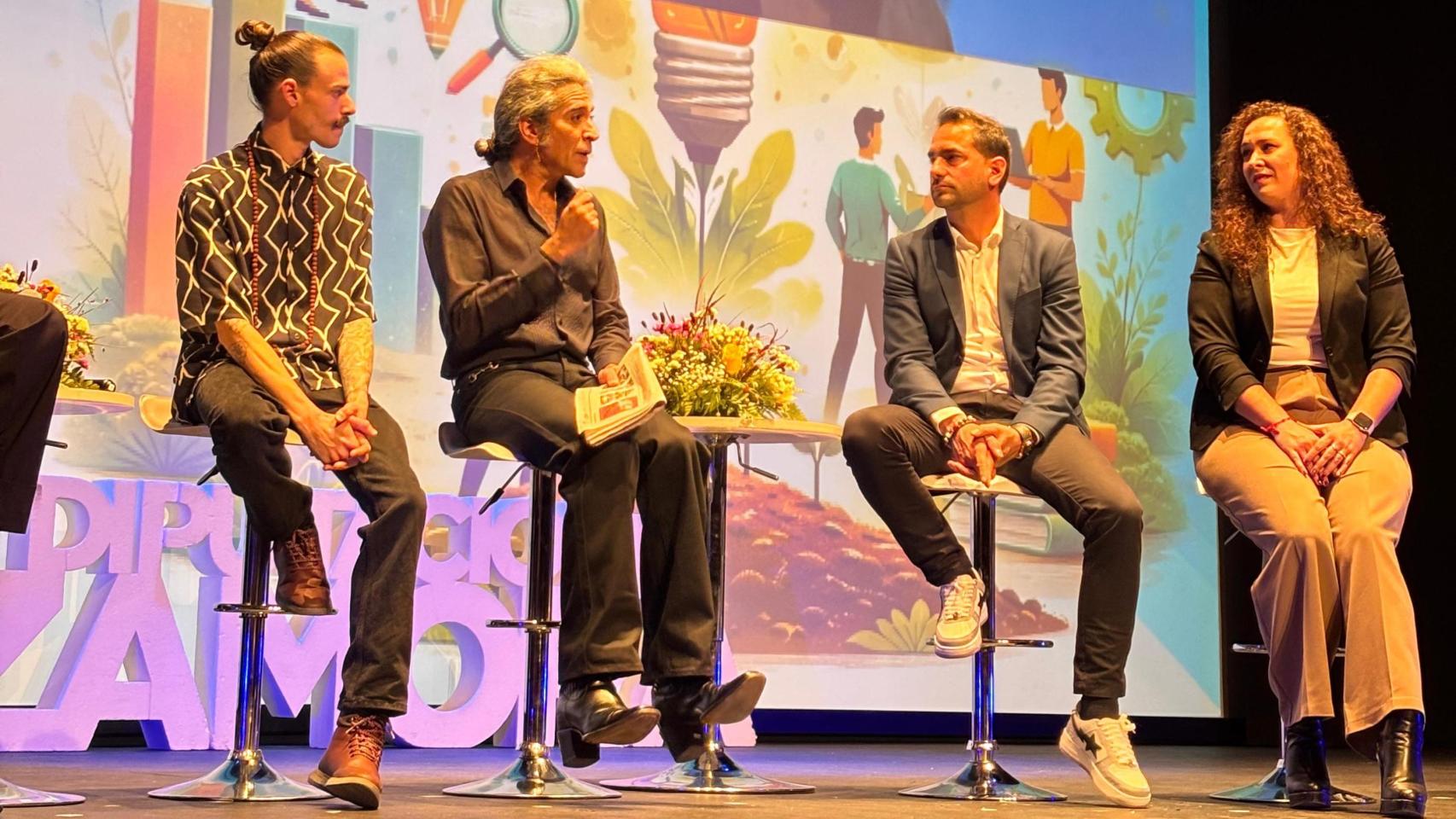 Mario Vaquerizo durante su intervención en la Gala de Premios Talento Emprende 2026.