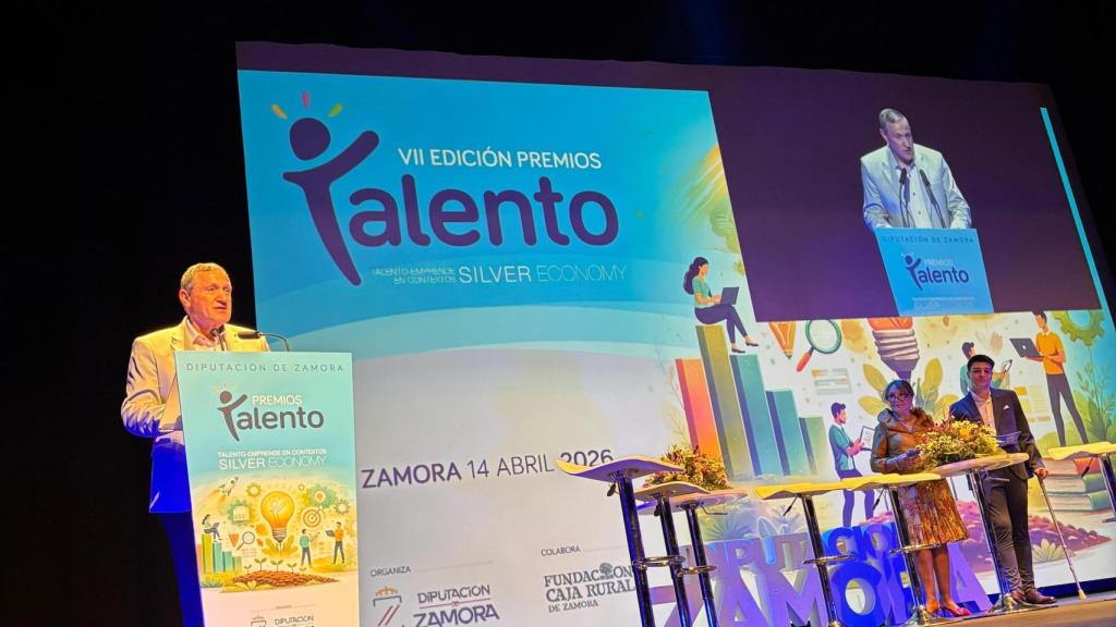 Intervención del presidente de la Diputación de Zamora, Javier Fáundez.