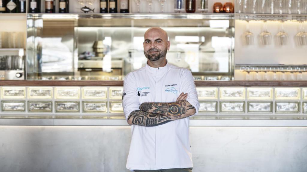 El chef jerezano Pruden Izquierdo en Jondo.