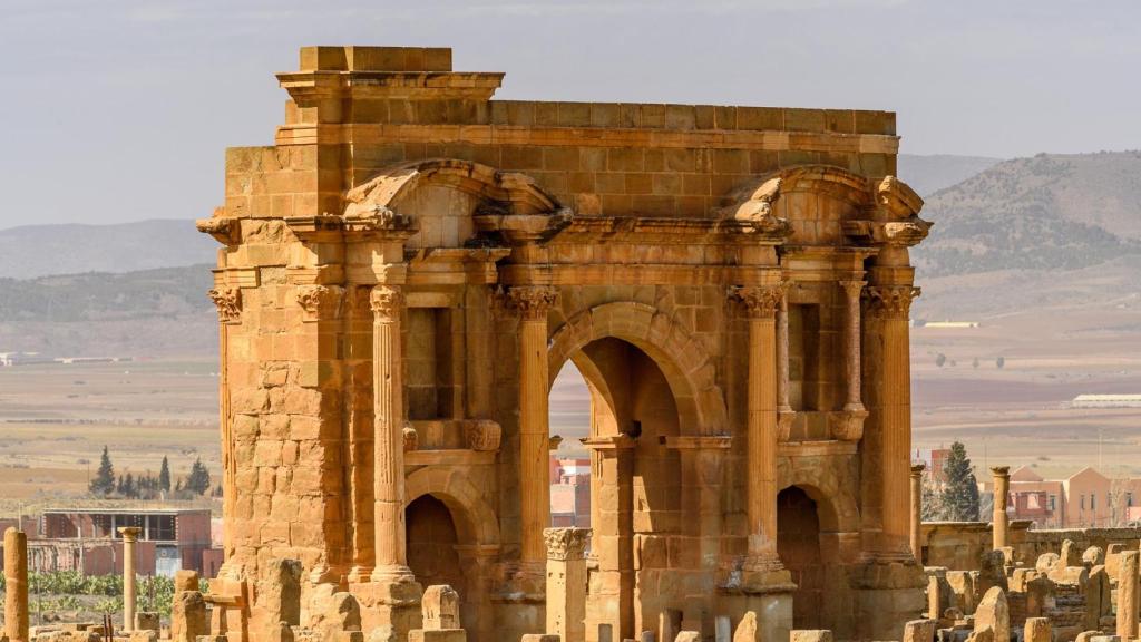 Arco de Trajano en Timgad