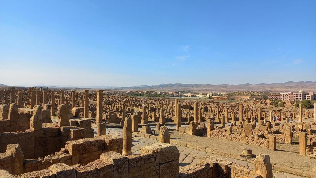 El sitio arqueológico de Timgad