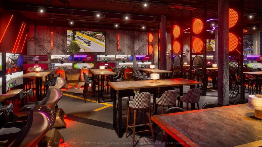 El nuevo F1 Arcade de Madrid.