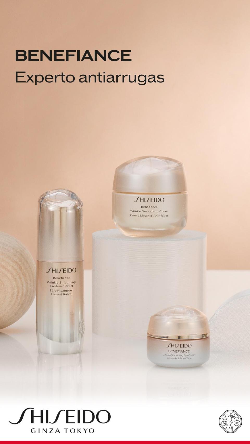 La línea Benefiance, de Shiseido.