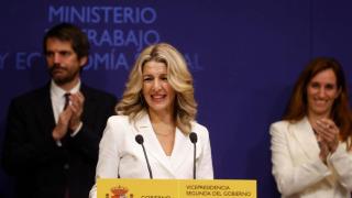 Yolanda Díaz, vicepresidenta del Gobierno de España y ministra de Trabajo.