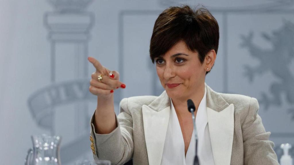 Isabel Rodríguez, ministra de Vivienda y Agenda Urbana en España
