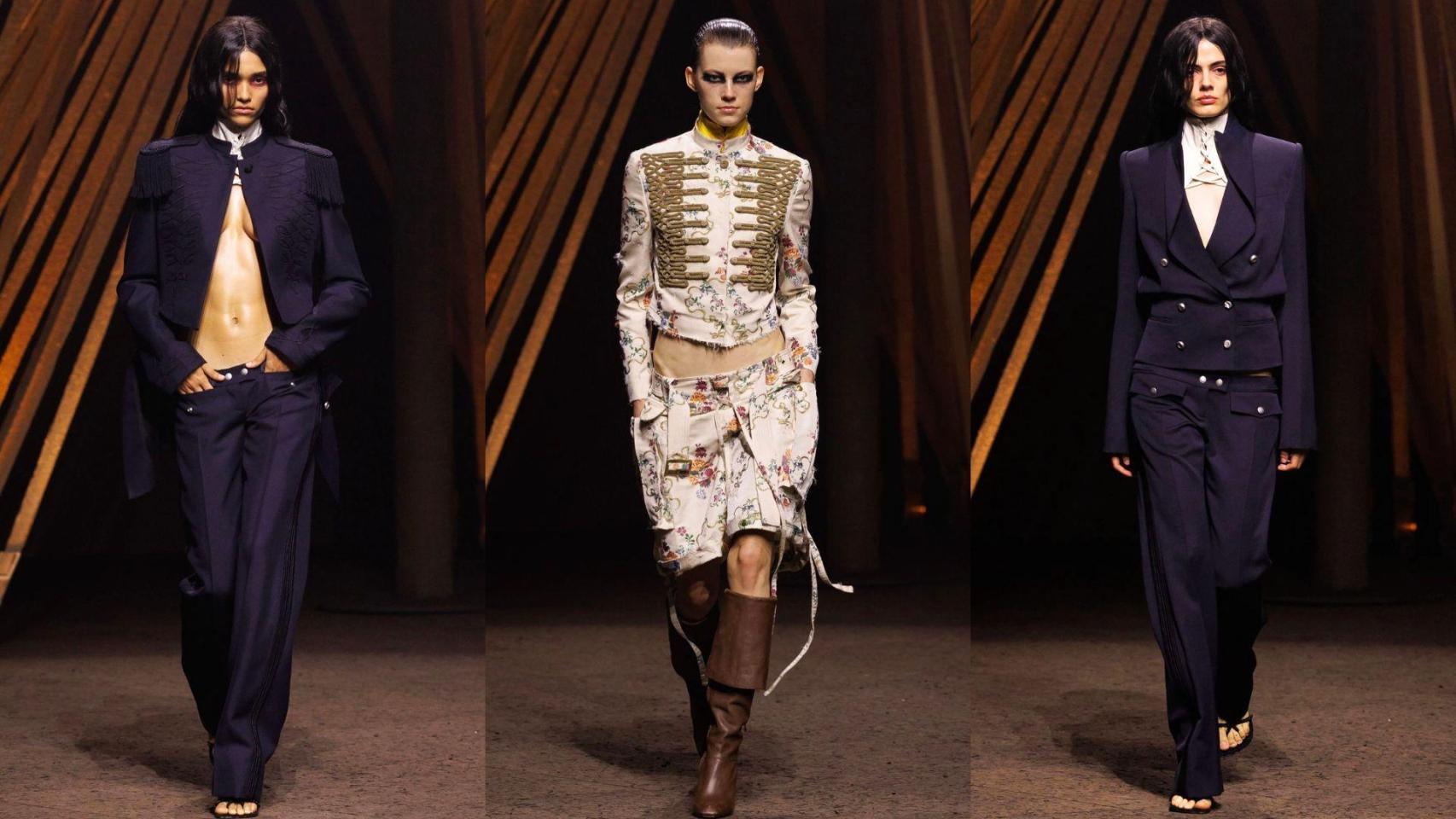 El desfile primavera/verano 2026 de Alexander McQueen.