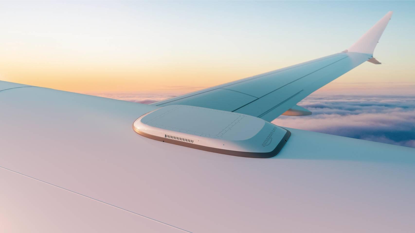 La nueva antena de aviación Amazon Leo.