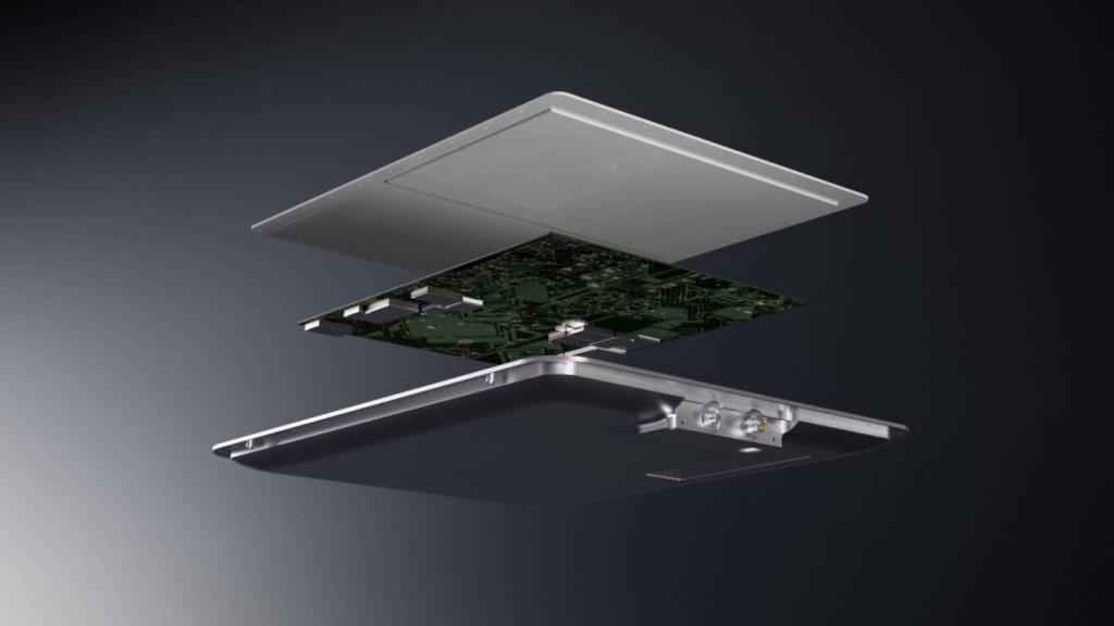 Estructura y diseño de la nueva antena de aviación Amazon Leo.