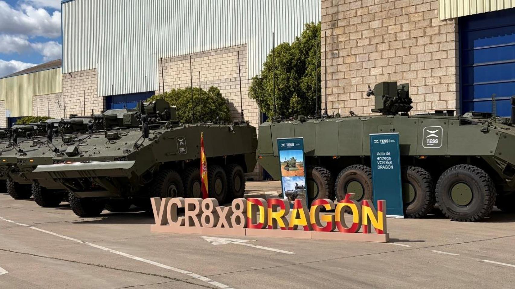 Entrega de 11 nuevos Dragón al Ministerio de Defensa