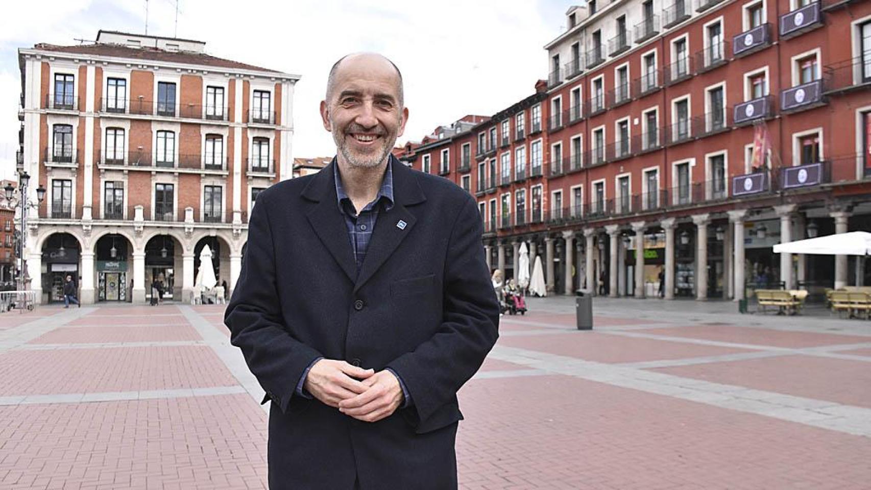 Carlos Alberola, candidato a rector de la Universidad de Valladolid.
