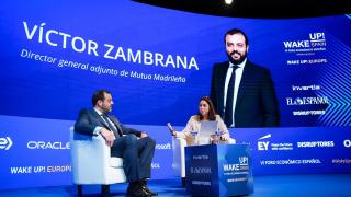 Víctor Zambrana, director general adjunto de Mutua Madrileña, en el sexto Wake Up, Spain! de EL ESPAÑOL, Invertia y Disruptores.