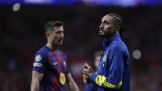 Raphinha, tras el partido entre Atlético y Barcelona en la Champions