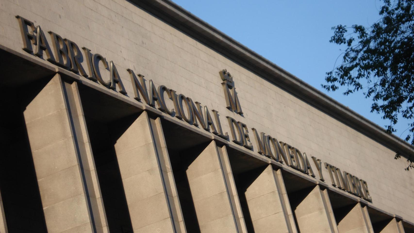 Edificio de la Fábrica Nacional de Moneda y Timbre.