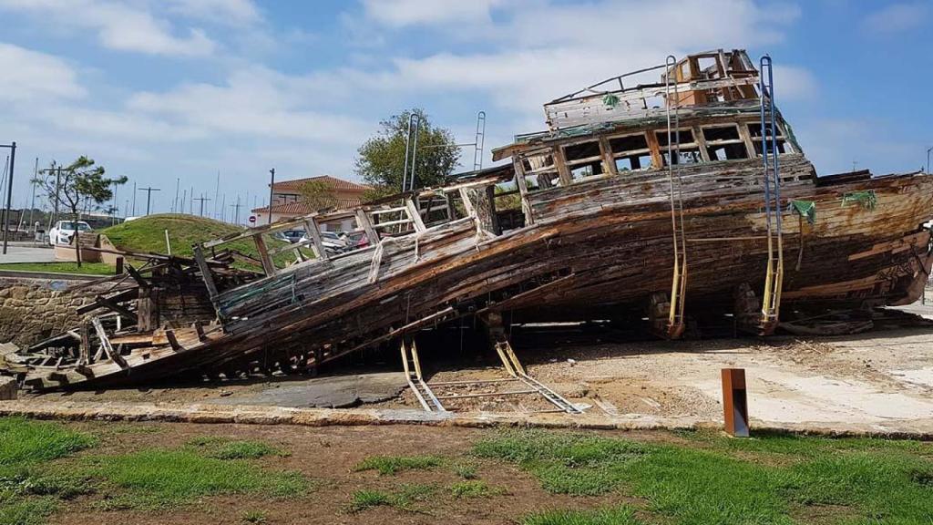 Estado actual del 'Vaporcito' de El Puerto de Santa María.