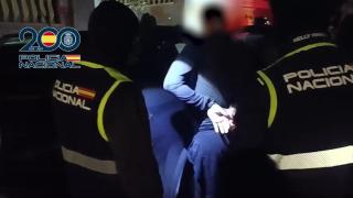 Detención de uno de los sospechosos del asesinato de un hombre hallado en un saco en un pantano de Almogía.