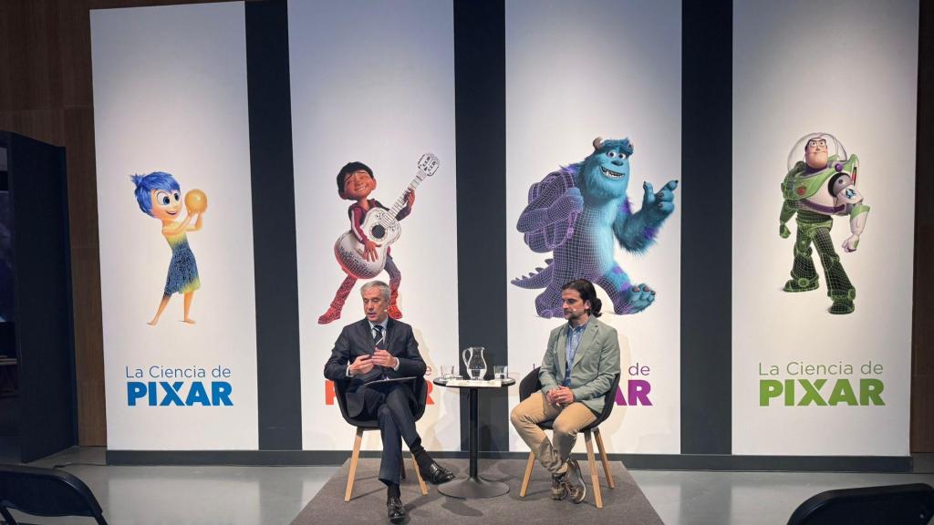 Presentación en CaixaForum Zaragoza de 'La Ciencia de Pixar'.