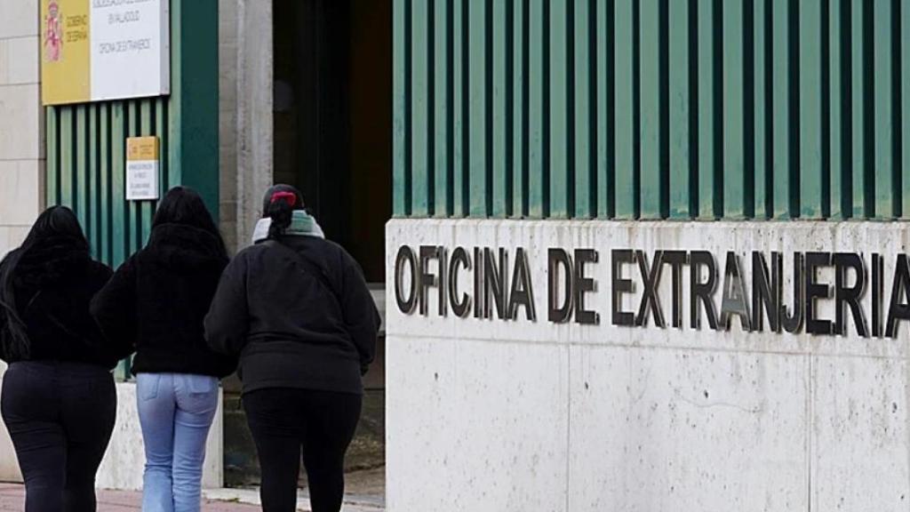 Oficina de extranjería.