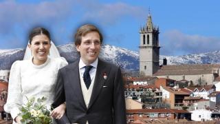 José Luis Martínez-Almeida y Teresa Urquijo en Colmenar Viejo.