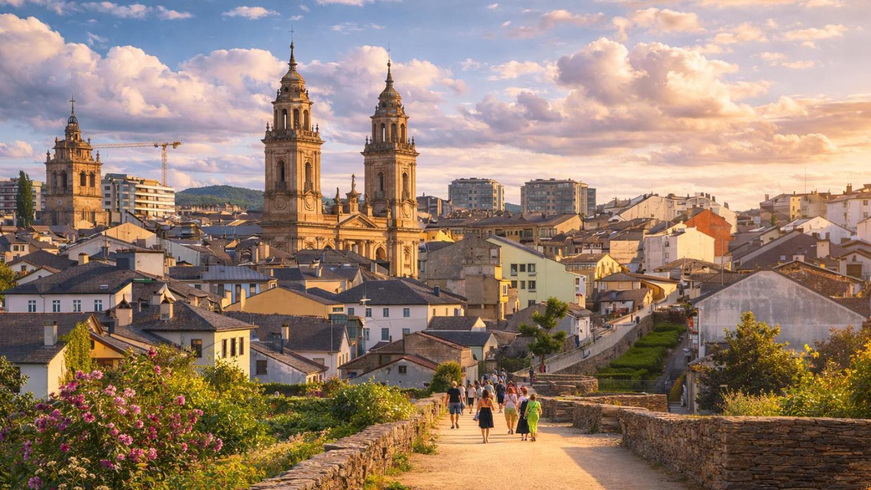 Visite la ciudad de Lugo, en Galicia.