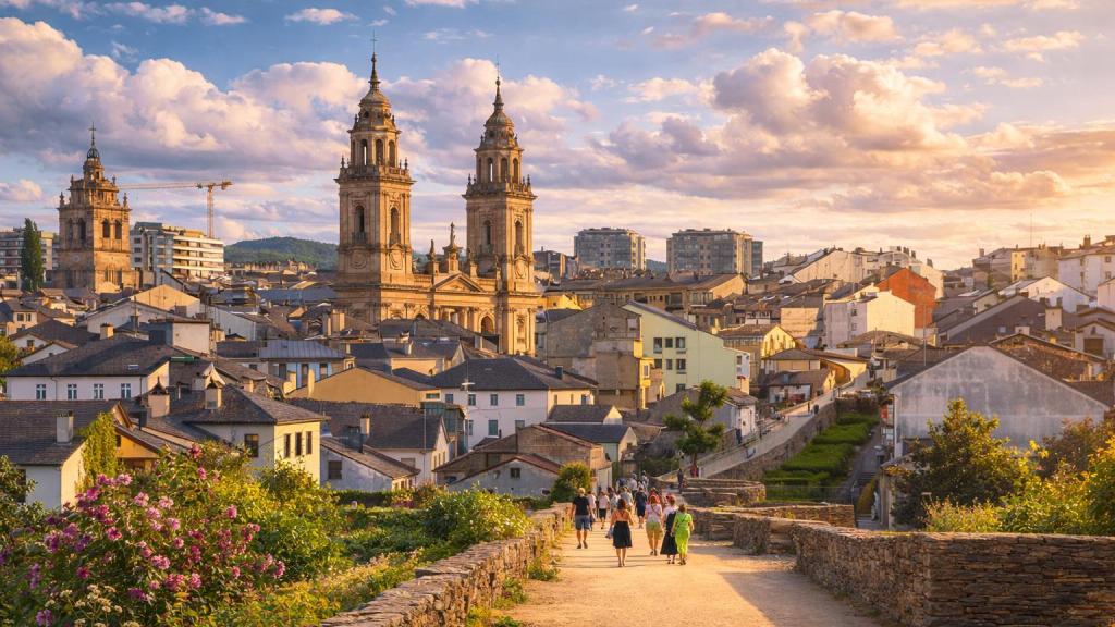 Visite la ciudad de Lugo, en Galicia.
