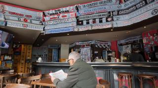 Cafetería The Movie, en las inmediaciones del estadio de Balaídos, en Vigo