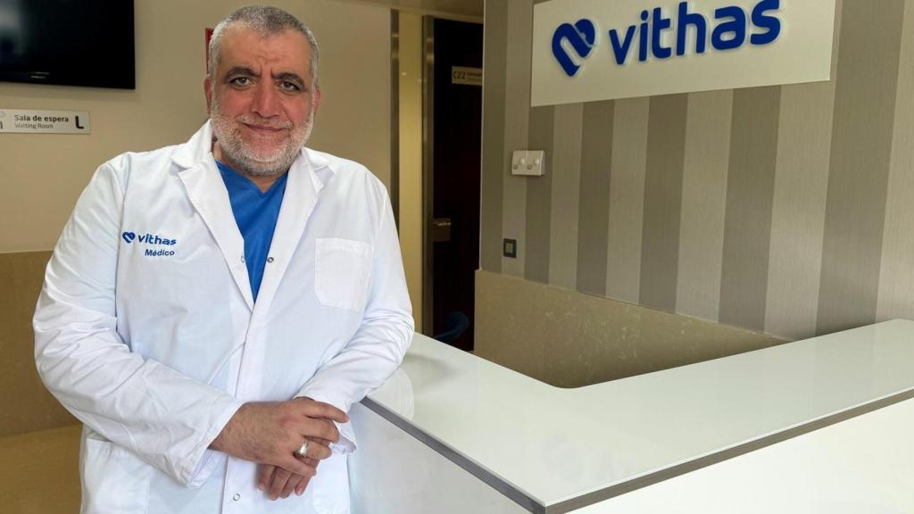 El doctor Hichan Moussa Fardoun del Hospital Vithas Málaga.